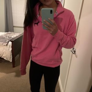 PINK Quarter Zip